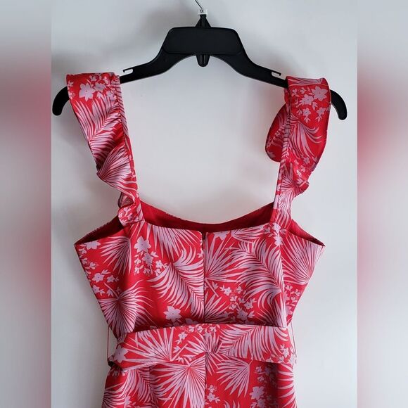 Likely Psychedelic Floral Mini Charlotte Dress Size 4 - Picture 5 of 11